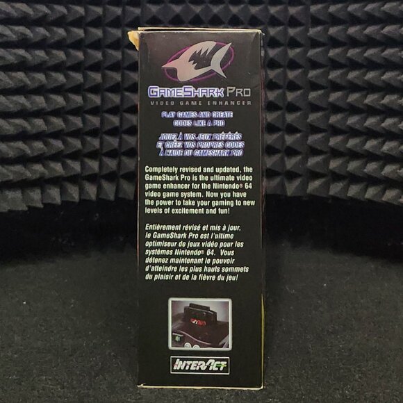 N64 Game Shark Pro  V 3.3 With original box and VHS Tape - Picture 12 of 13